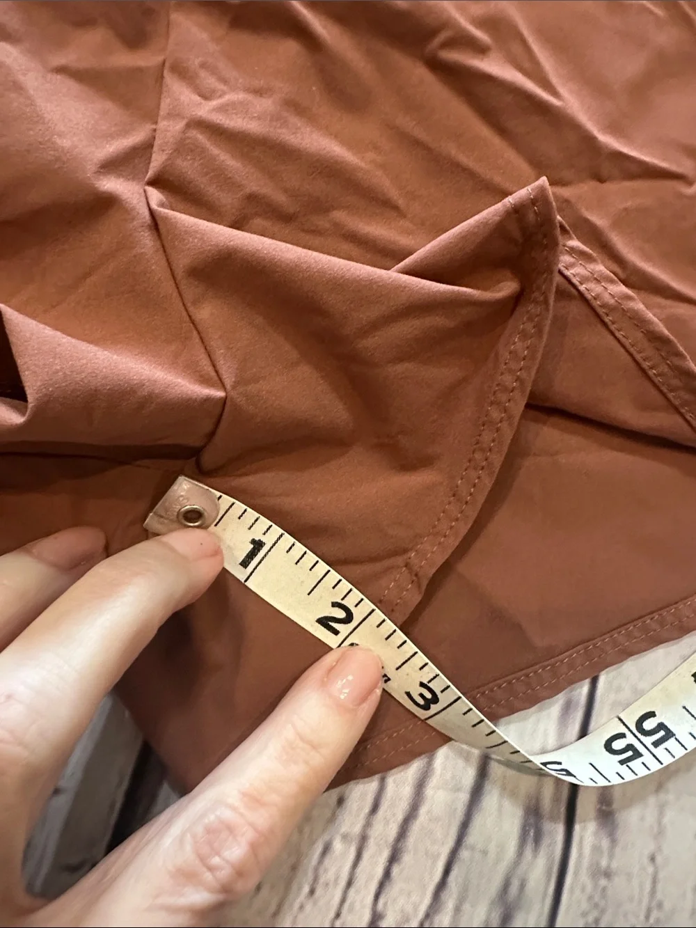 ALO Yoga rose brown High-Rise Athletic Shorts